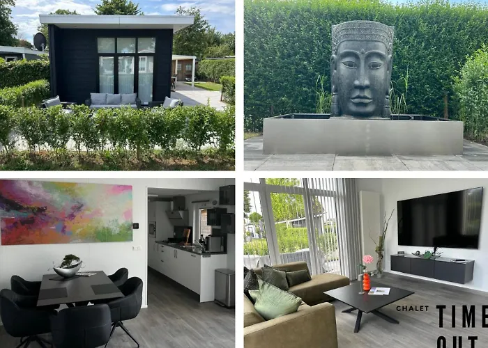 Luxus Time Out De Veerstal Chalet *